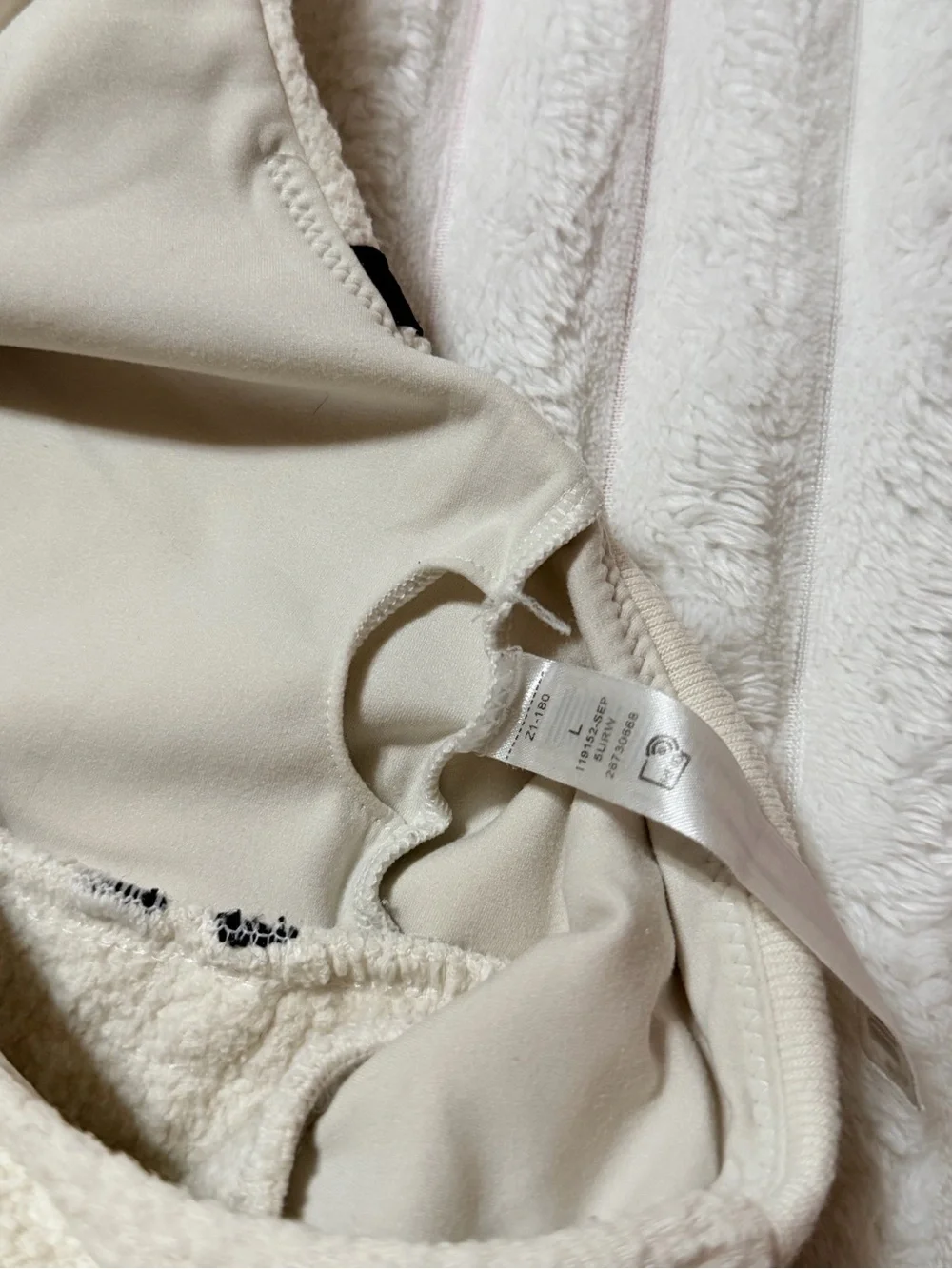 PINK VS Sherpa Bra | Size Large